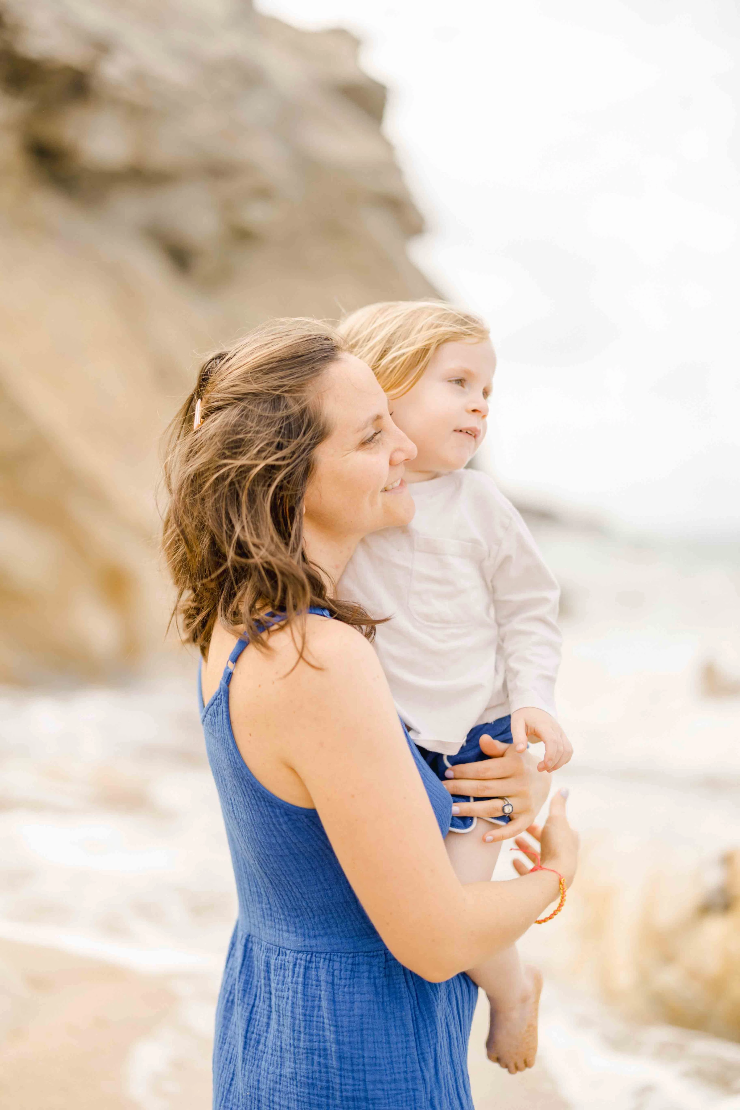 bonheur robe enfant mer gris